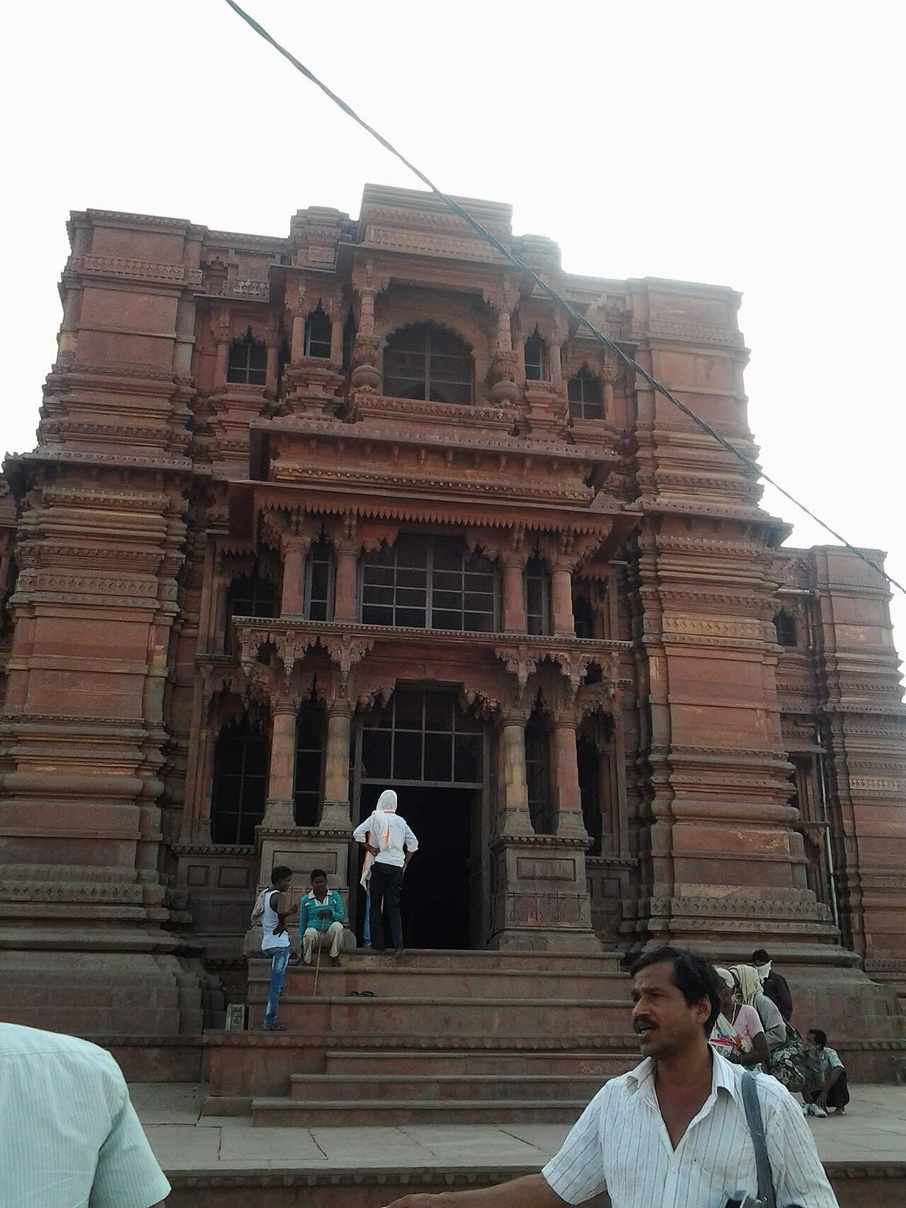 Govind Dev temple seen from the entrance