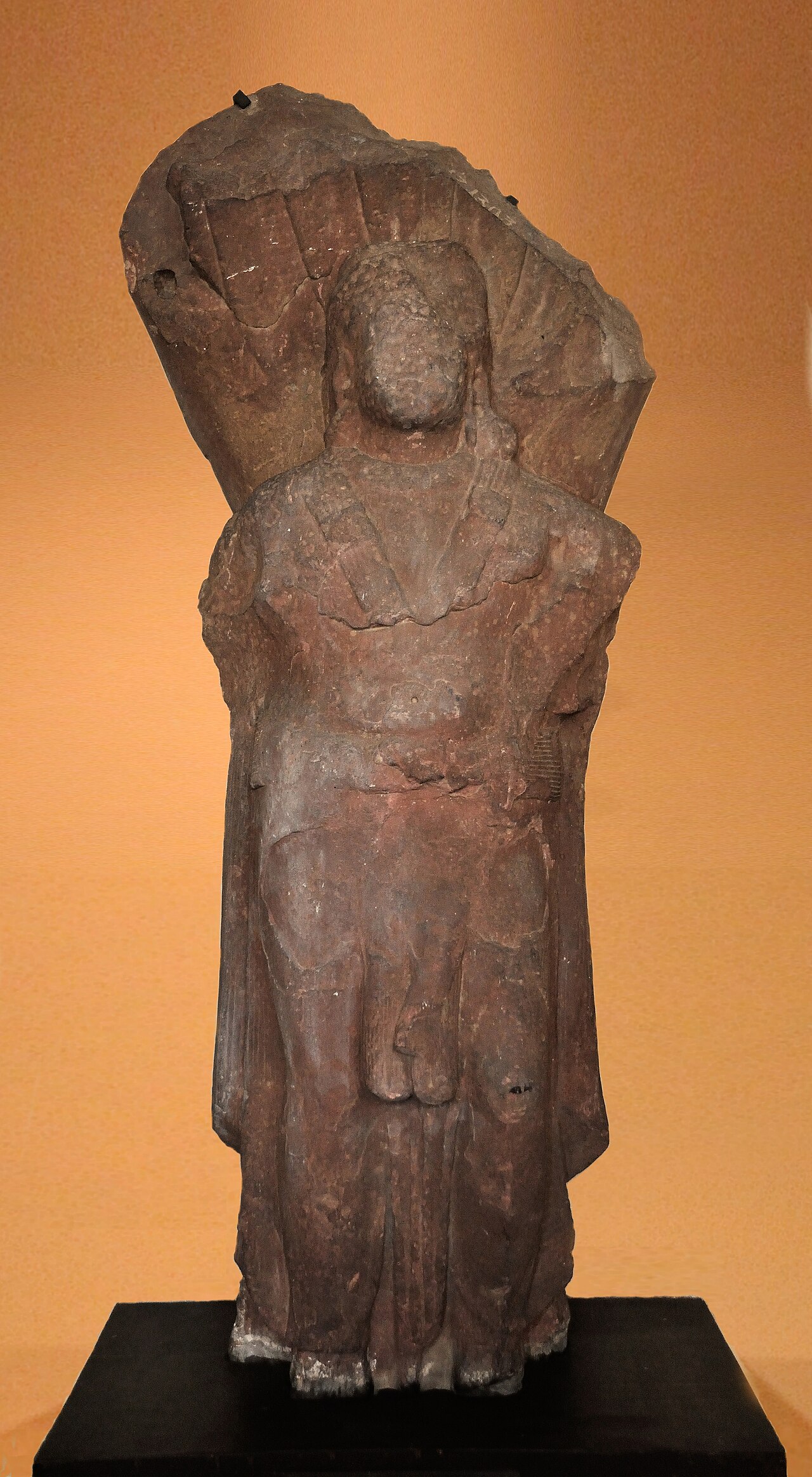 A Naga statue (c. 150 BCE) in the Mathura Museum