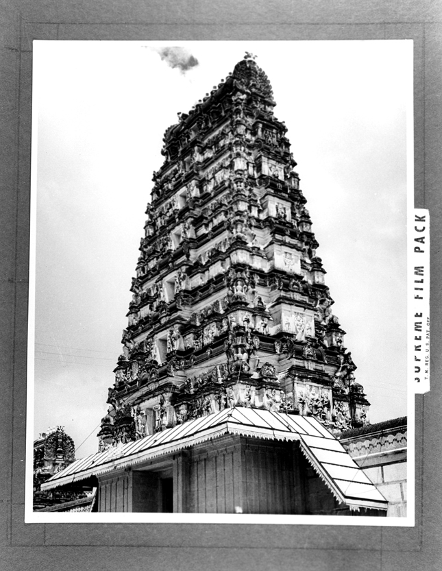 Rangji temple, an old photograph from 1949